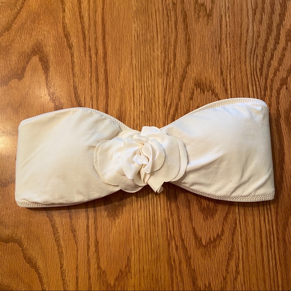 Hollister Strapless Bikini Top, size small